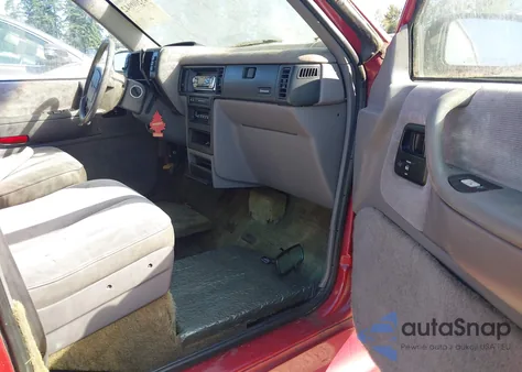 1993 Dodge Grand Caravan Se из США, поврежденный, VIN 1B4GH44R2PX641611